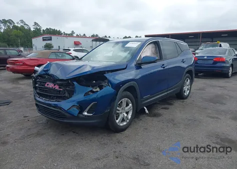 2020 GMC Terrain Fwd Sle from USA, damaged, VIN 3GKALMEV4LL231356